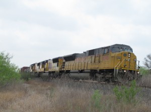 Union Pacific freight train